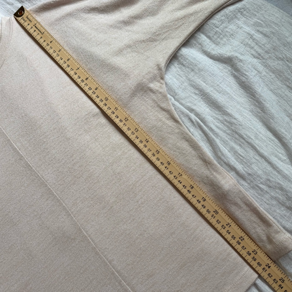 Banana Republic‎ Boatneck Sweater Front Seam Beige Size XS - Picture 11 of 15
